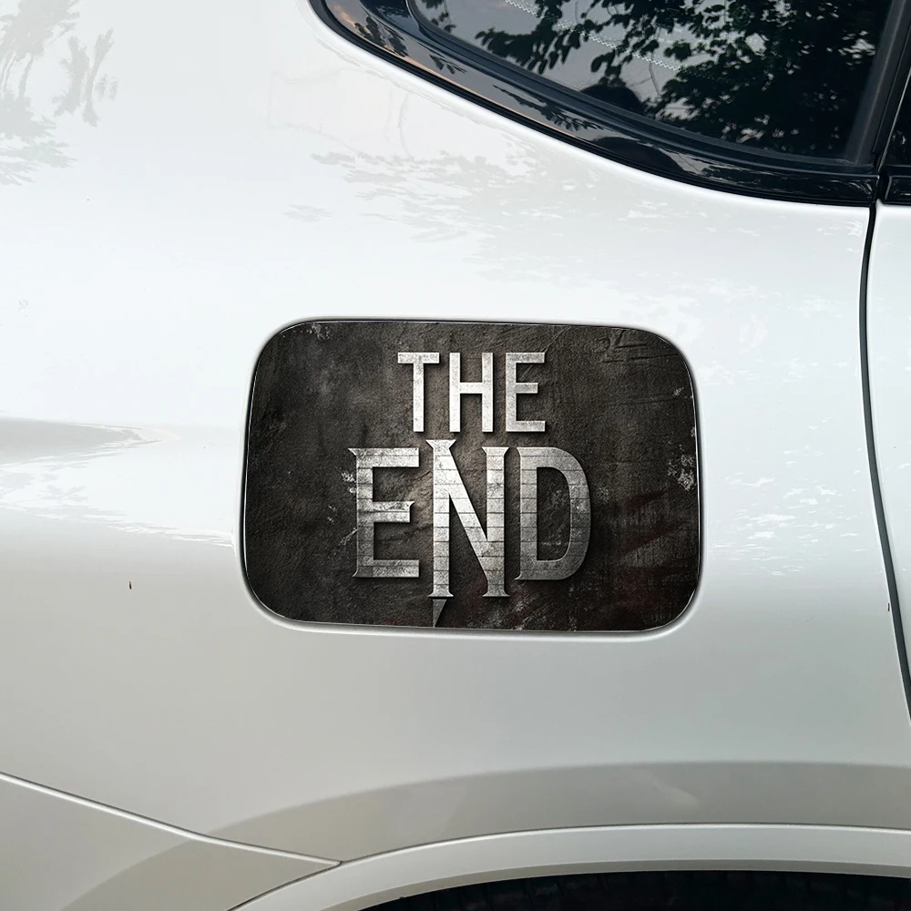 1 Piece MONER Word Car Fuel Tank Cap Sticker Sunscreen Decal Car Stickers view 6