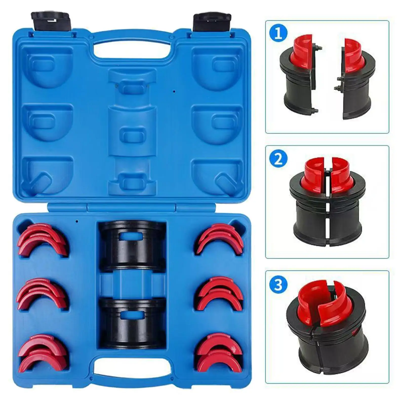 

Adjustable Front Fork Seal Driver Installer Metal Tool for Motorcycle Accessory 35mm to 50mm Oil Seal Install