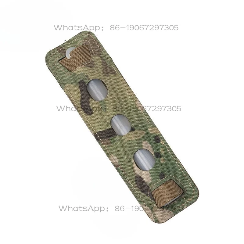 

Светящаяся сумка-органайзер на липучке, аксессуары для украшения жилетов и нагрудных панелей, светоотражающий чехол