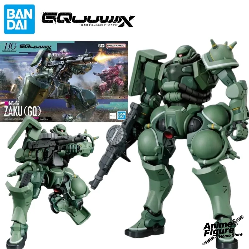 

100%Original in Stock Bandai HG 1/144 GquuuuuuX MS-06 ZAKU (GQ) Gundam Anime Character Assemble Toy Model Ornaments Collection