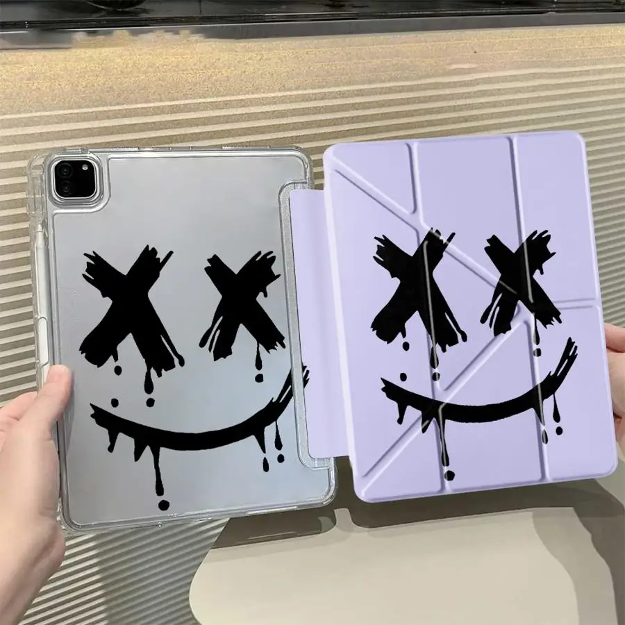 

Cool And Stylish Face Tablet Case For iPad Pro 2025 Air 4 5 M3 M2 1 2 M4 11inch Mini 6 7 Pro 11th 10th 9th 8th 7th 12.9inch