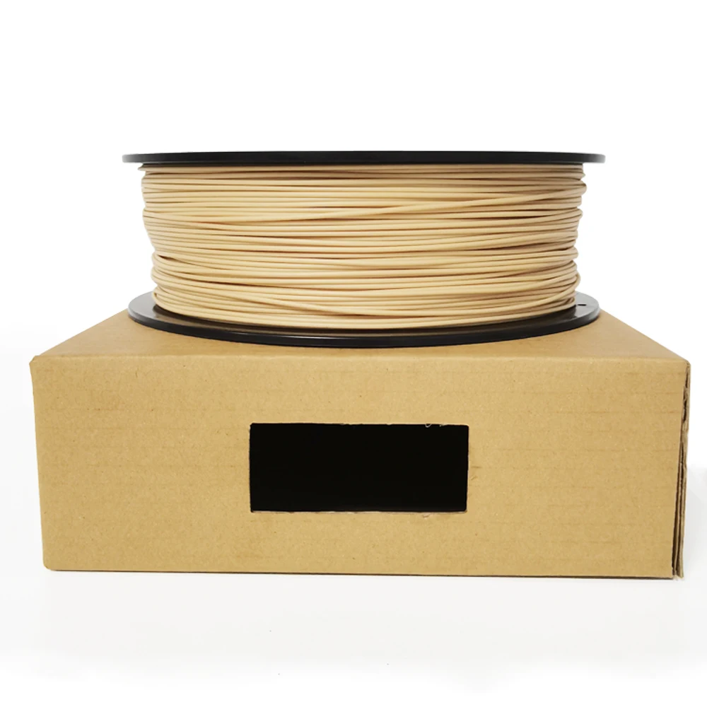

Nisay Wood PLA 3D-нить 1,75 мм 1,1 кг PLA Деревянная текстура Нить для 3D-принтера 15% деревянного волокна Материалы для 3D-печати 5 рулонов/набор