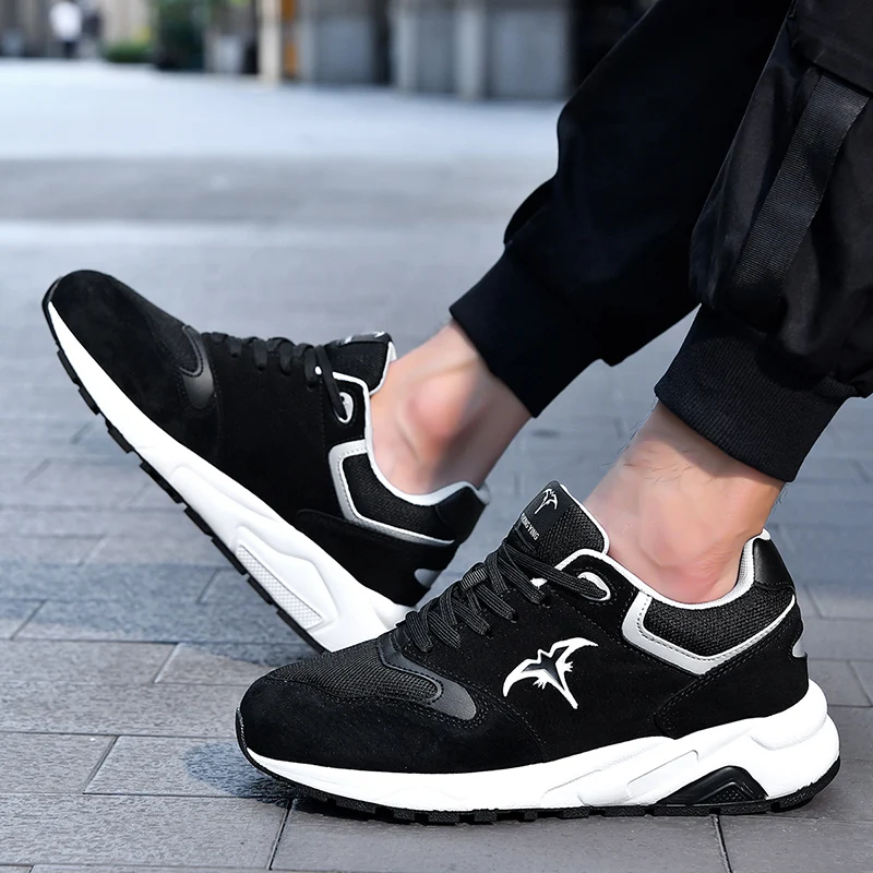 

Мужская повседневная спортивная обувь, дышащая мужская прогулочная обувь, легкие уличные кроссовки с сеткой, спортивная обувь