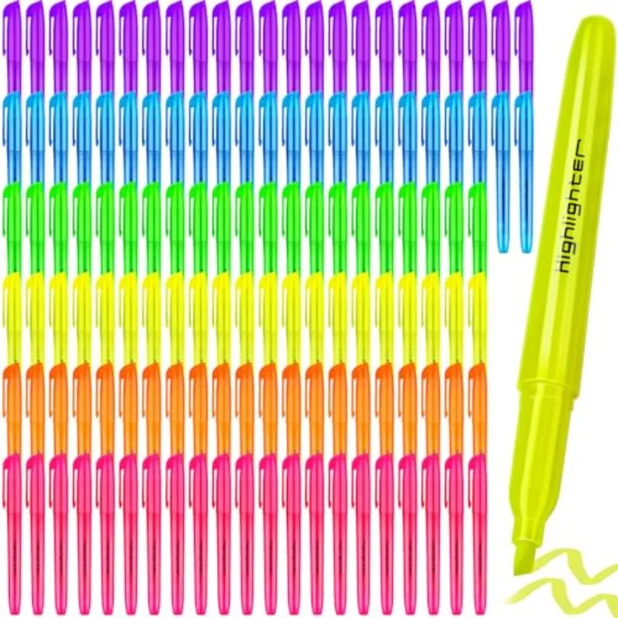 

Pieces Highlighter Bulk Assorted Colors Highlighter Markers Chisel Tip Highlighter Pens for School Classroom Office