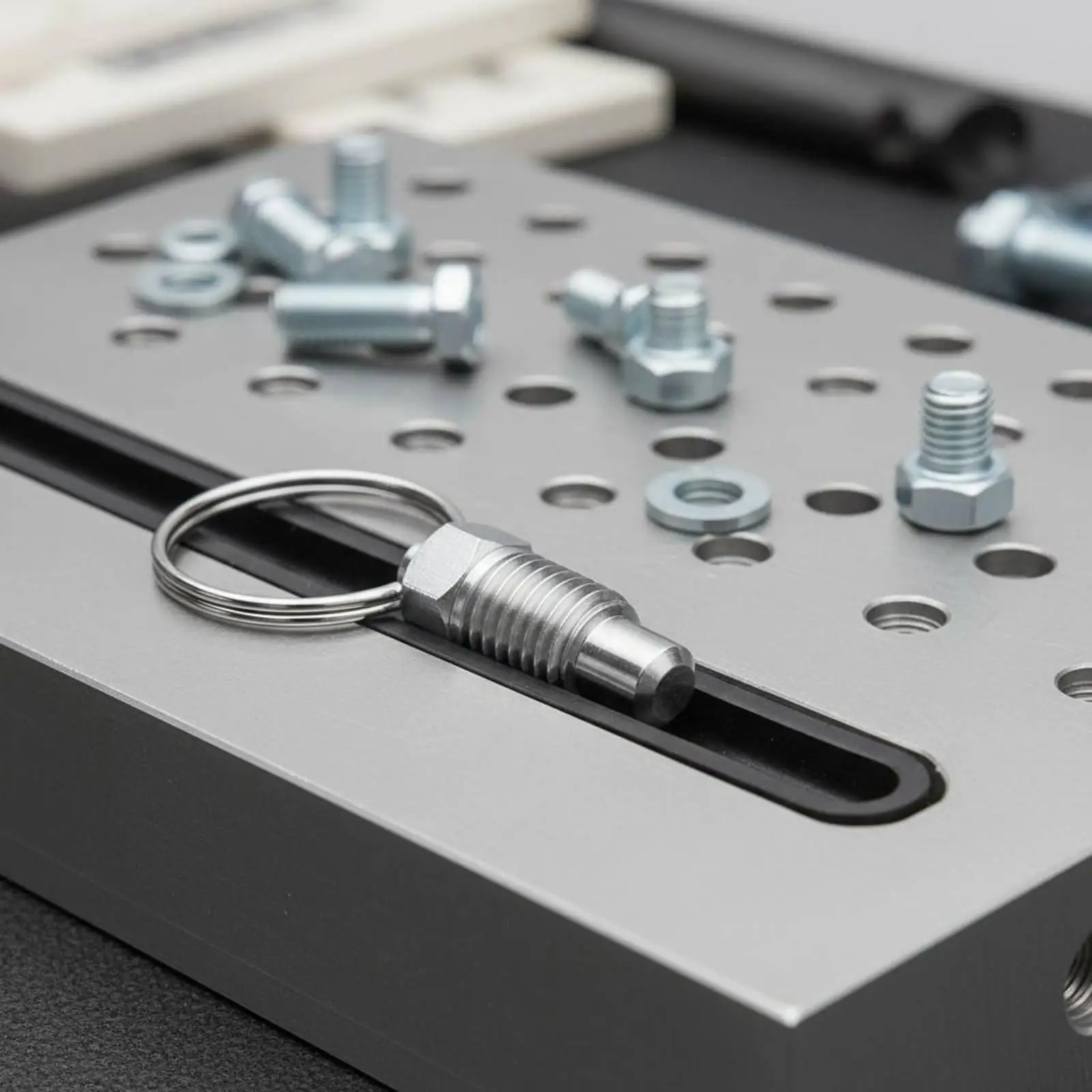 304 Stainless Steel Pull Pin Spring Loaded Locking Pin Retractable Indexing Plunger for Precision Positioning Hardware