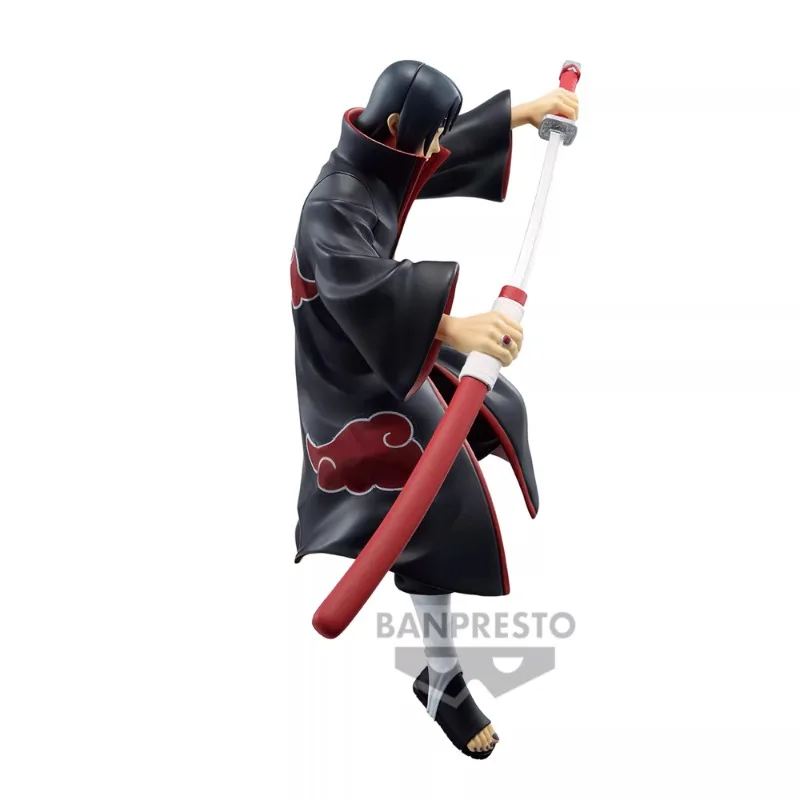 Bandai Original Genuine BANPRESTO Naruto Shippuden NARUTOP99 Uchiha Itachi 16cm Anime Collections Model Toy Figure Birthday Gift