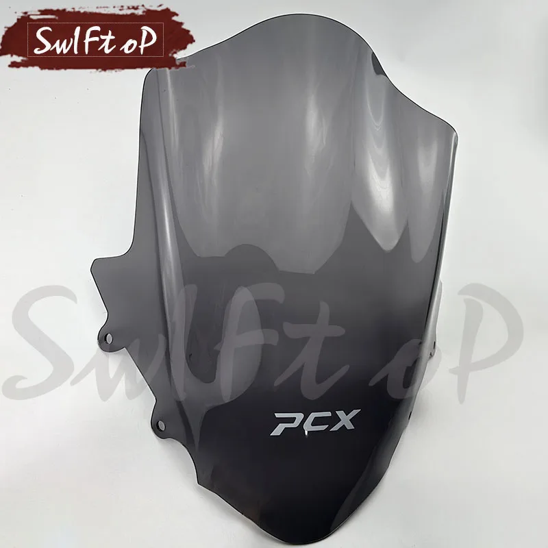 

Motorcycle Front Windshield Fit For HONDA PCX125 PCX150 2010 - 2013 Windscreen 2011 2012 Wind Deflector
