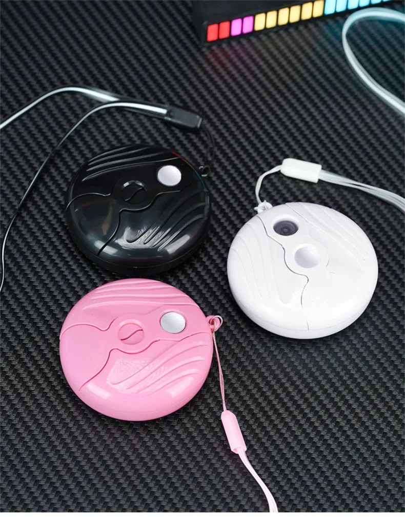 New UFO Style Lighter, One‑Click Ignition LED Light Lighter, Fashion Lanyard Rechargeable Lighter