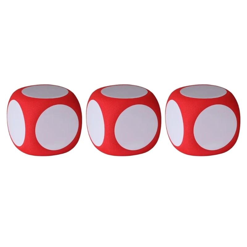 

3Pcs Dry Erases Block Write on Wipe Off Dry Erases Multipurpose Education Dices Dry Erases Cube White Boards Dices Cube