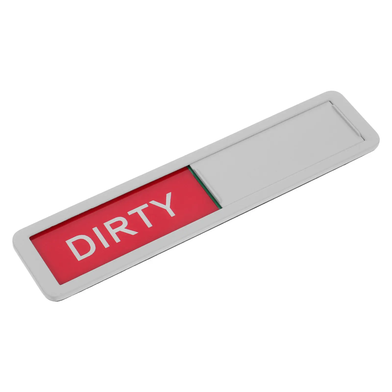 Dishwasher Sign Clean Dirty Magnetic Zinc Alloy Indicator for Kitchen Organization Teaching Kids Household Responsibility