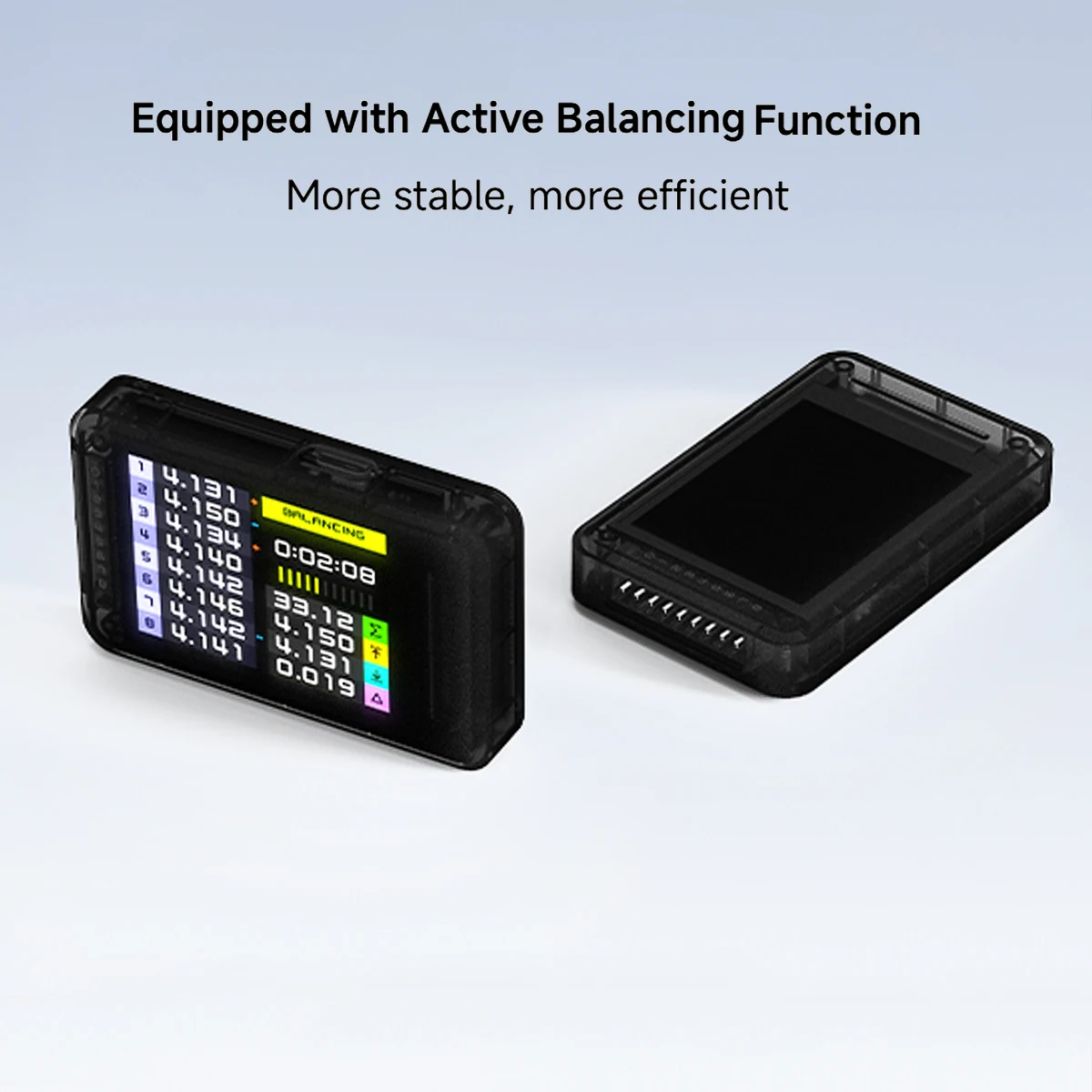 BL8 Smart Battery Monitor High Precision 2S-8S Active Balancing Wide-View Angle Color Screen APP Control