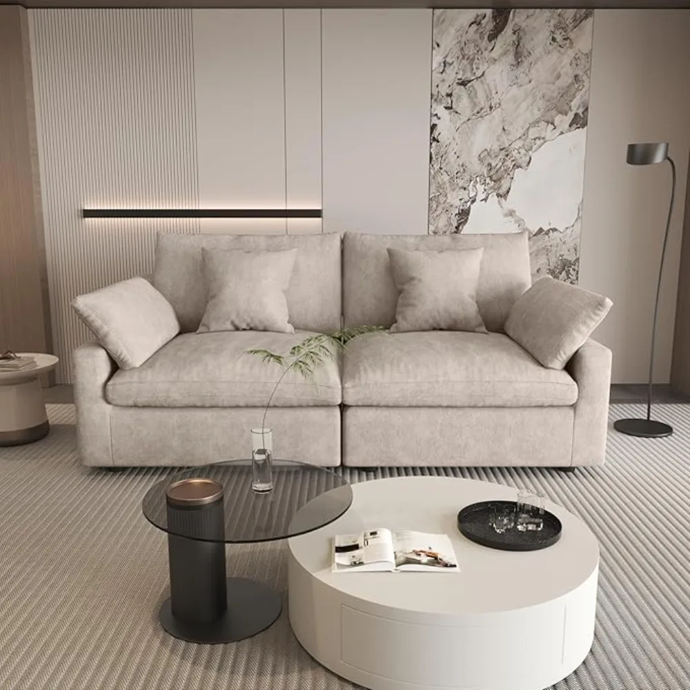 83" Cloud Couch Sec… - image
