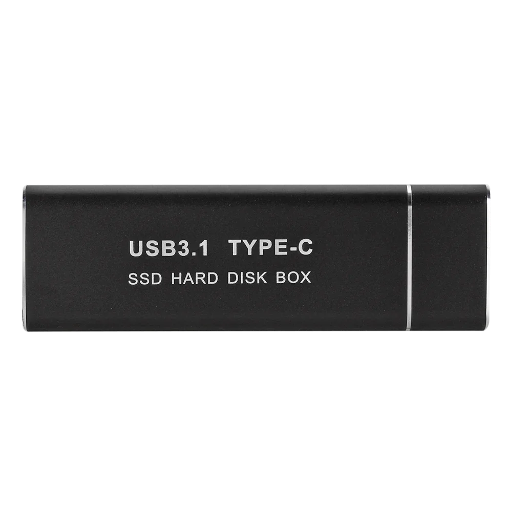 USB 3.1 to M.2 NGFF SSD Mobile Hard Disk Box Type C Adapter Card External Enclosure Case for m2 SATA SSD 2230/2242/2260/2280