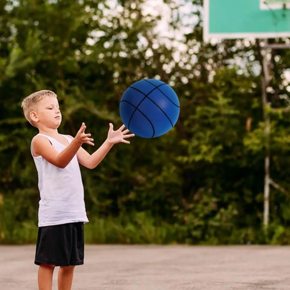 Silent Basketball for Indoor Training Noiseless Foam Basketball Dribbling Ball Quiet Bounce Basketball