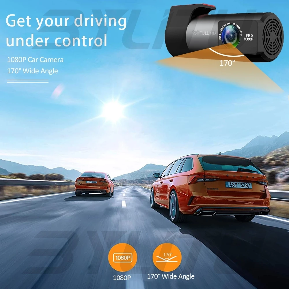 Dash Cam WIFI FULL HD 1080P Super Mini Car Camera DVR Wireless Night Version G-Sensor Driving Recorder With Multi Country Voice