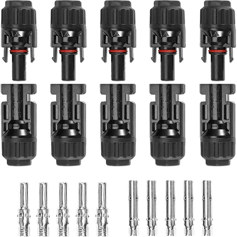 10 Pairs Solar Conn…