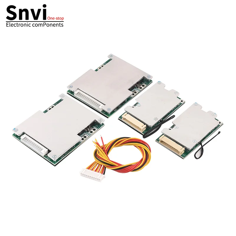 แผงวงจรป้องกันแบตเตอรี่ลิเธียมแบบบาลานซ์ 60V16S/48V13S/36V10S 30A/50A สำหรับยานยนต์ไฟฟ้า