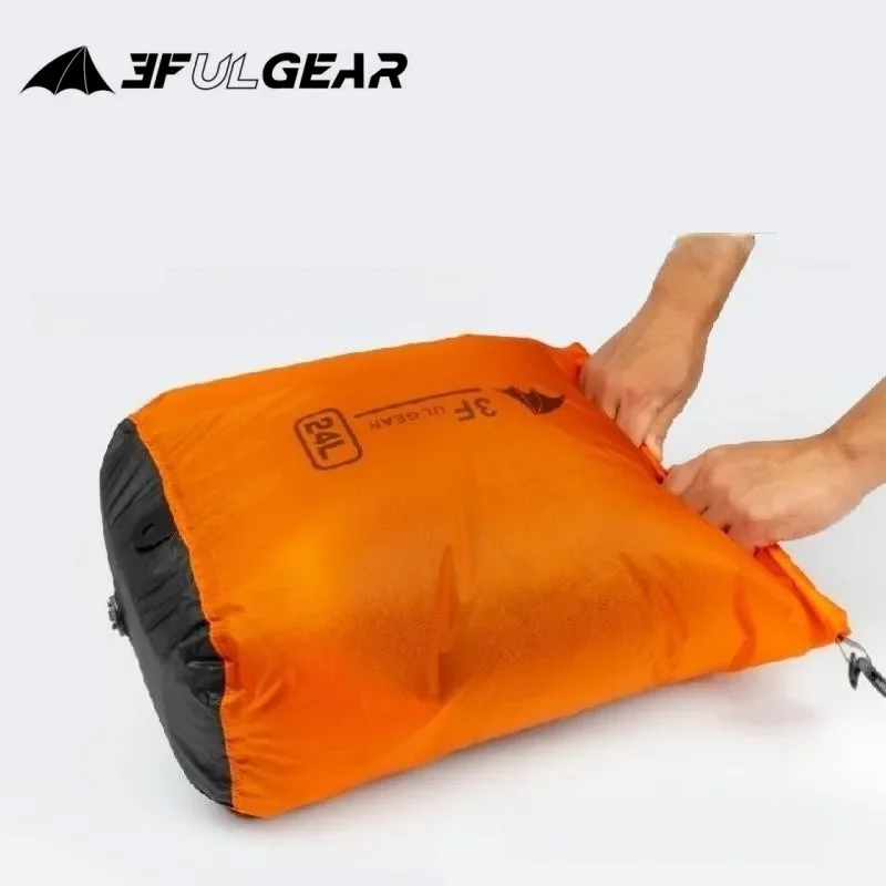 3F UL GEAR Waterproof Dry Bag with Air Valve 12L 24L 36L Portable Exhaust Storage Bag for Drifting Swimming Camping outdoor - view 4