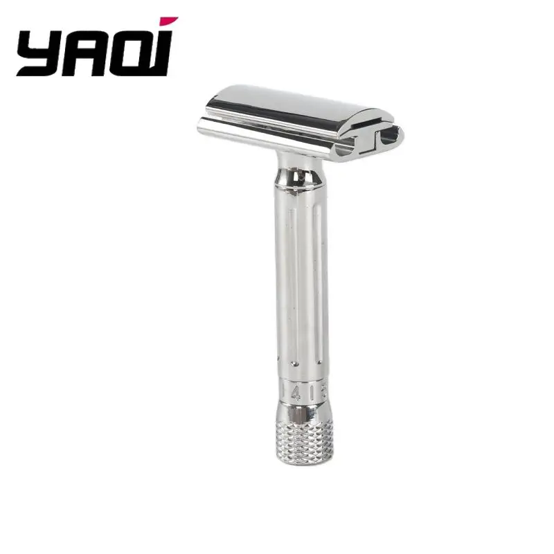 

Yaqi Avanti Stainless Steel Adjustable Safety Razor for Men Women Double Edge Shaving Razor with Adjustable Handle