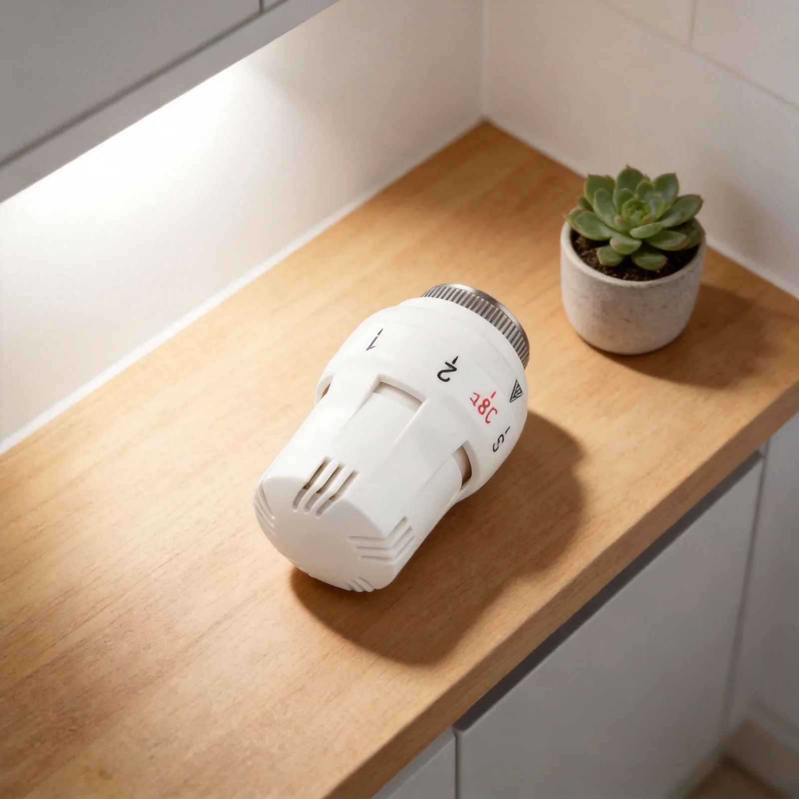 Set of Two High Performance Thermostatic Valve Heads M30 x 1 5 Effective Indoor Comfort Through Smart Adjustments