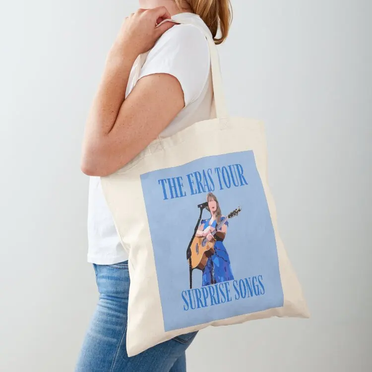 

Secret/Surprise Era Artwork: Blue Dress + Guitar Tote Bag Women's shopper bag Big bag hand sac pour femme