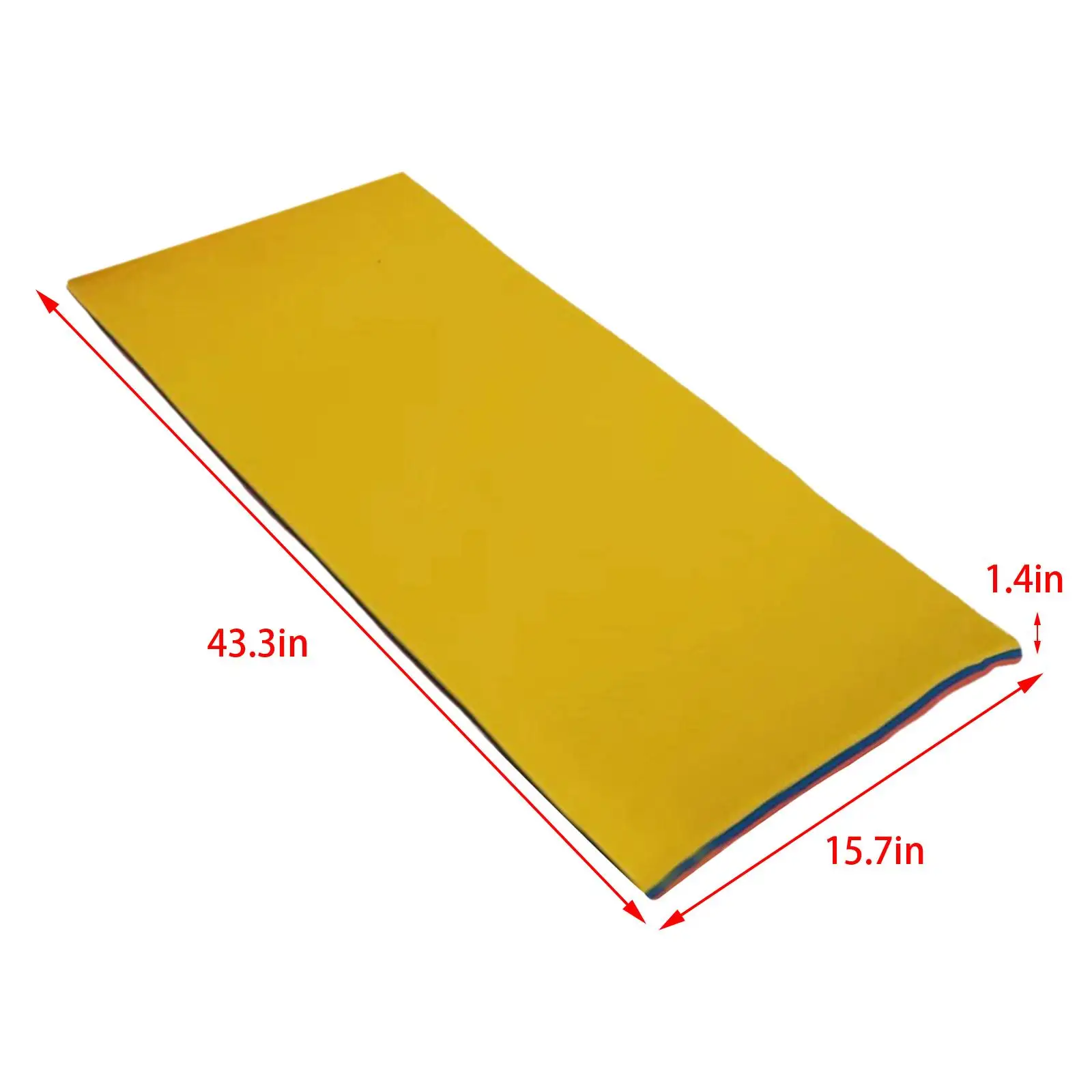 Colchoneta Inflable para Agua, Colchón de Espuma XPE Acolchado, Manta Plegable para Piscina, Playa, Picnic y Camping