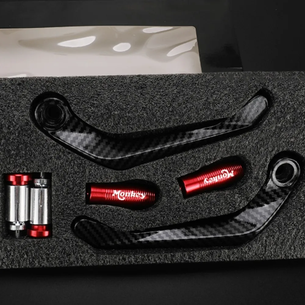 For Honda Monkey 2018 2019 2020 2021 2022 2023 Motorcycle Accessories Handlebar Grips Guard Brake Clutch Levers Protector