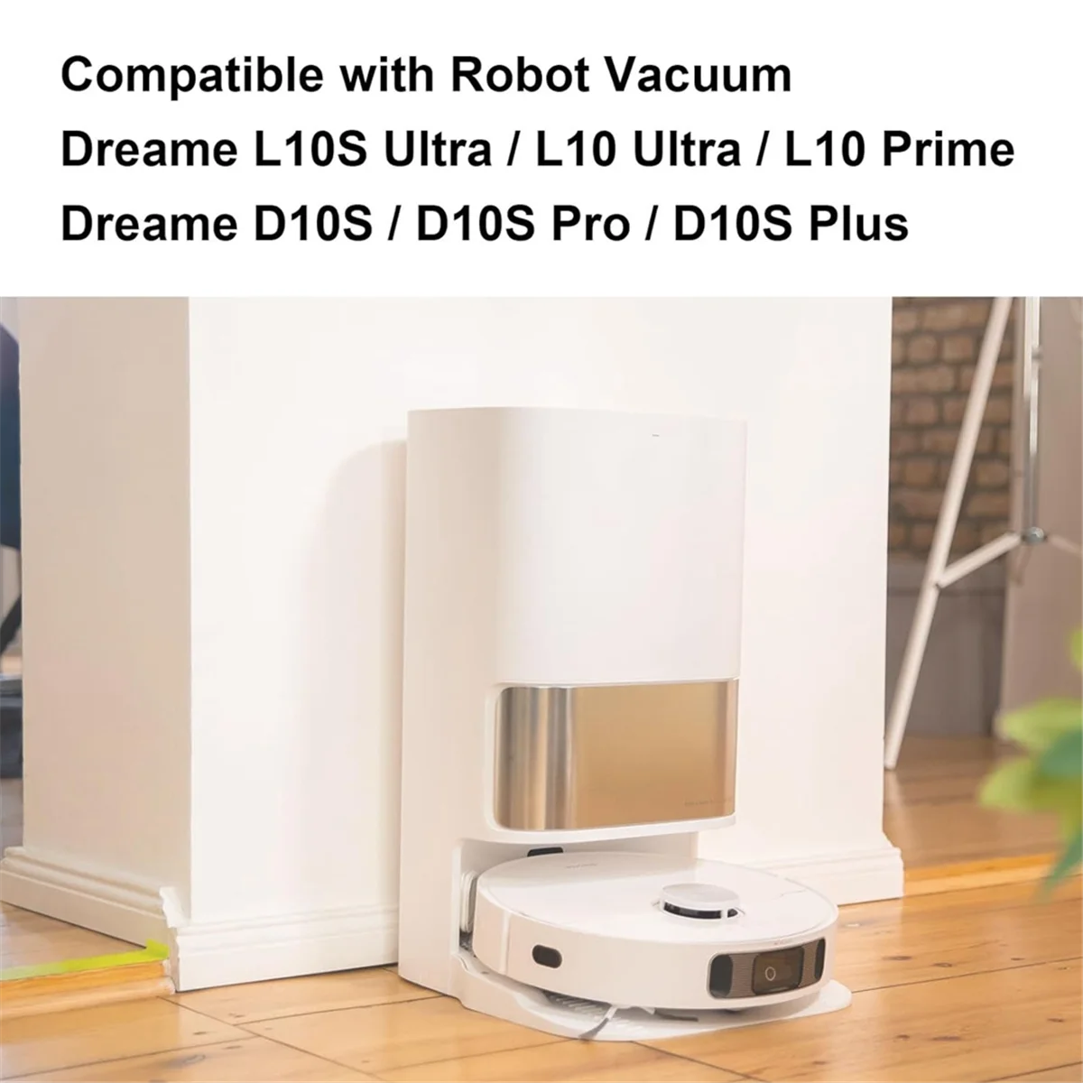 ใหม่ล่าสุด! ใช้งานร่วมกับ Dreame L10S Ultra / L10 Ultra / L10 Prime / D10S / D10S Pro / D10S Plus หุ่นยนต์เครื่องดูดฝุ่น