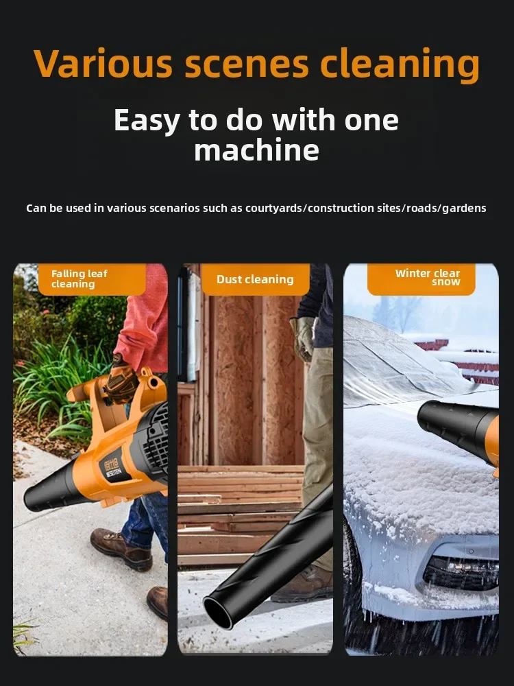 Ventilatore da 220 V, potente ventilatore, soffiatore per foglie di neve per collettore di polveri industriale ad alta potenza