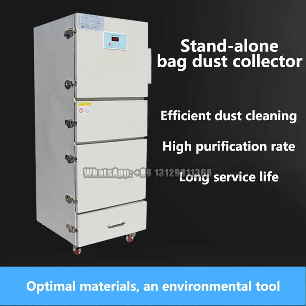 

Automatic Pulse Jet Cleaning Industrial dust collector,Portable Type Dust Filter, industrial environmental protection equipment.