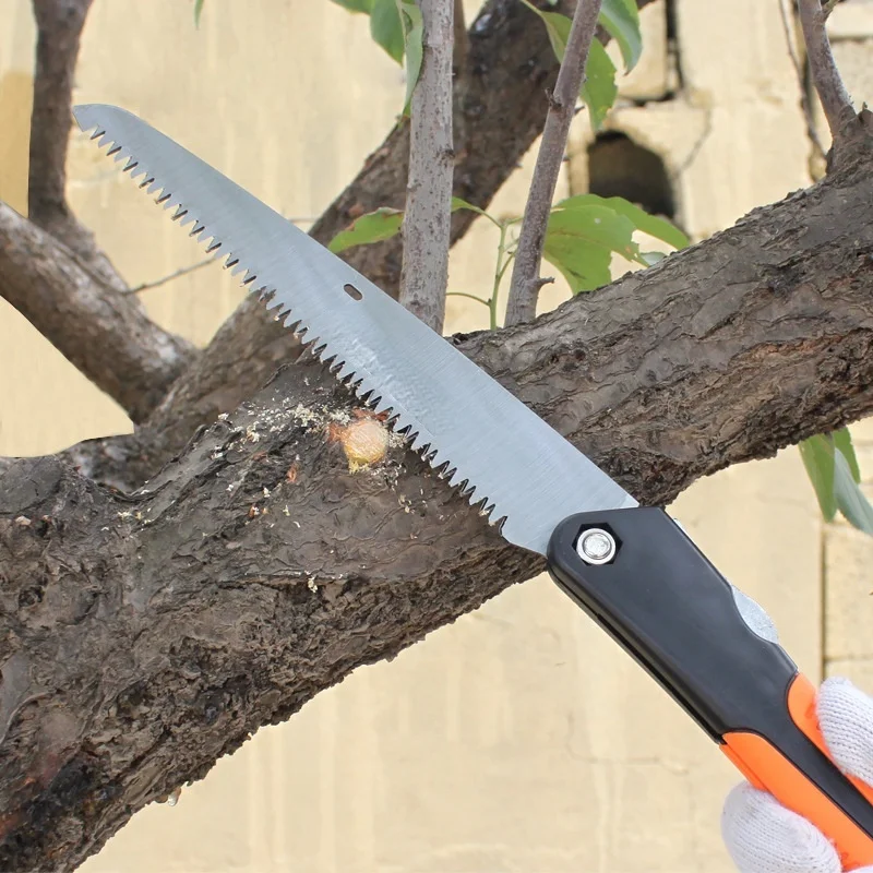 Wood Folding Saw Outdoor For Camping Grafting Pruner for Trees Chopper Garden Tools for Woodworking Folding Hand Saw