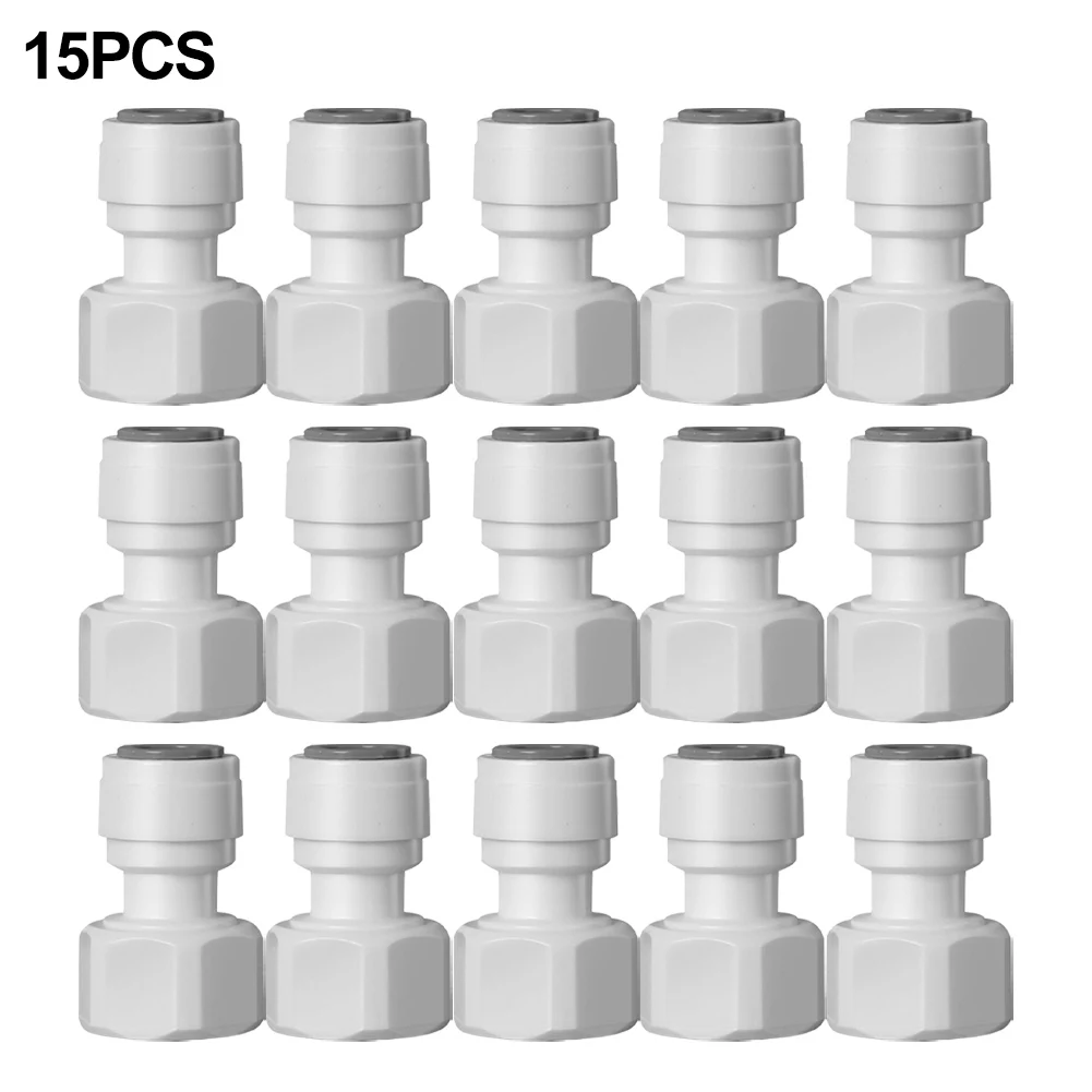 ตู้เย็นน้ํา Connector เครื่องกรองน้ํา Connector น้ําดื่มสะอาดรั่วเชื่อมต่อท่อเส้นผ่านศูนย์กลาง 9.5 มม
