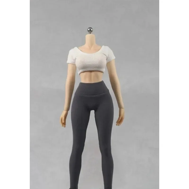 ชุดโยคะสปอร์ต เสื้อโค้ท เสื้อกั๊ก กางเกง ชุดเซ็ตสำหรับตุ๊กตาแอ็คชั่นฟิกเกอร์ขนาด 12 นิ้ว สเกล 1/6 มีสินค้าในสต็อก