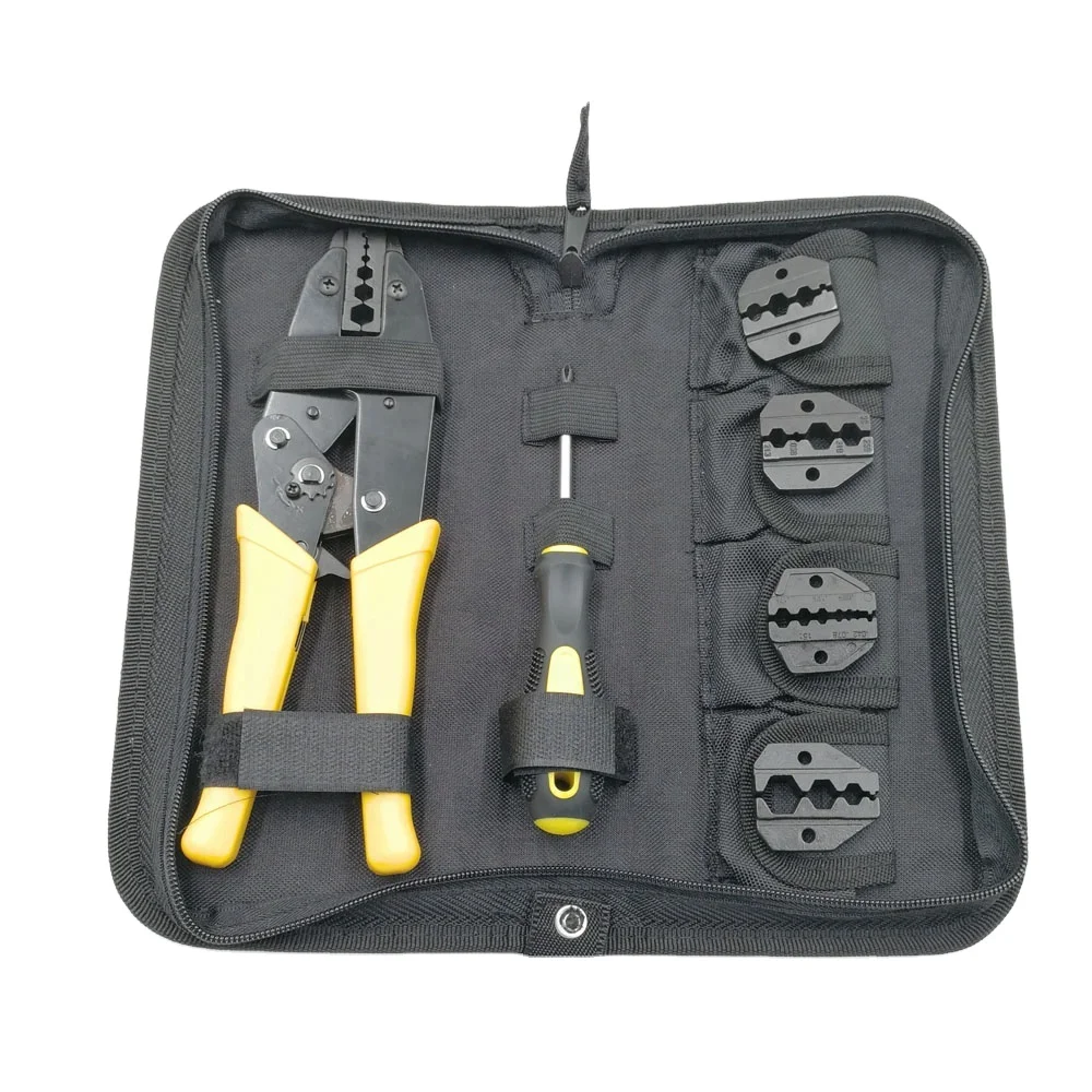 

Connector Crimping Kit Kit LXK-05H Cable Crimping Tool Die Kit
