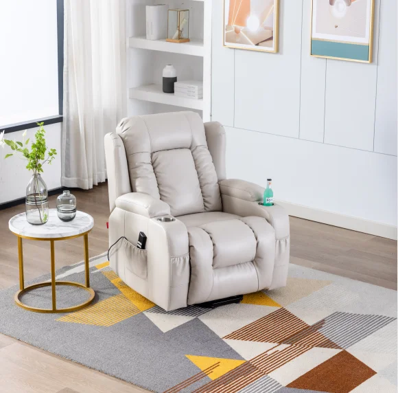 كرسي كهربائي حديث مريح بمقعد واحد، كرسي رفع كهربائي قابل للتعديل لكبار السن #2