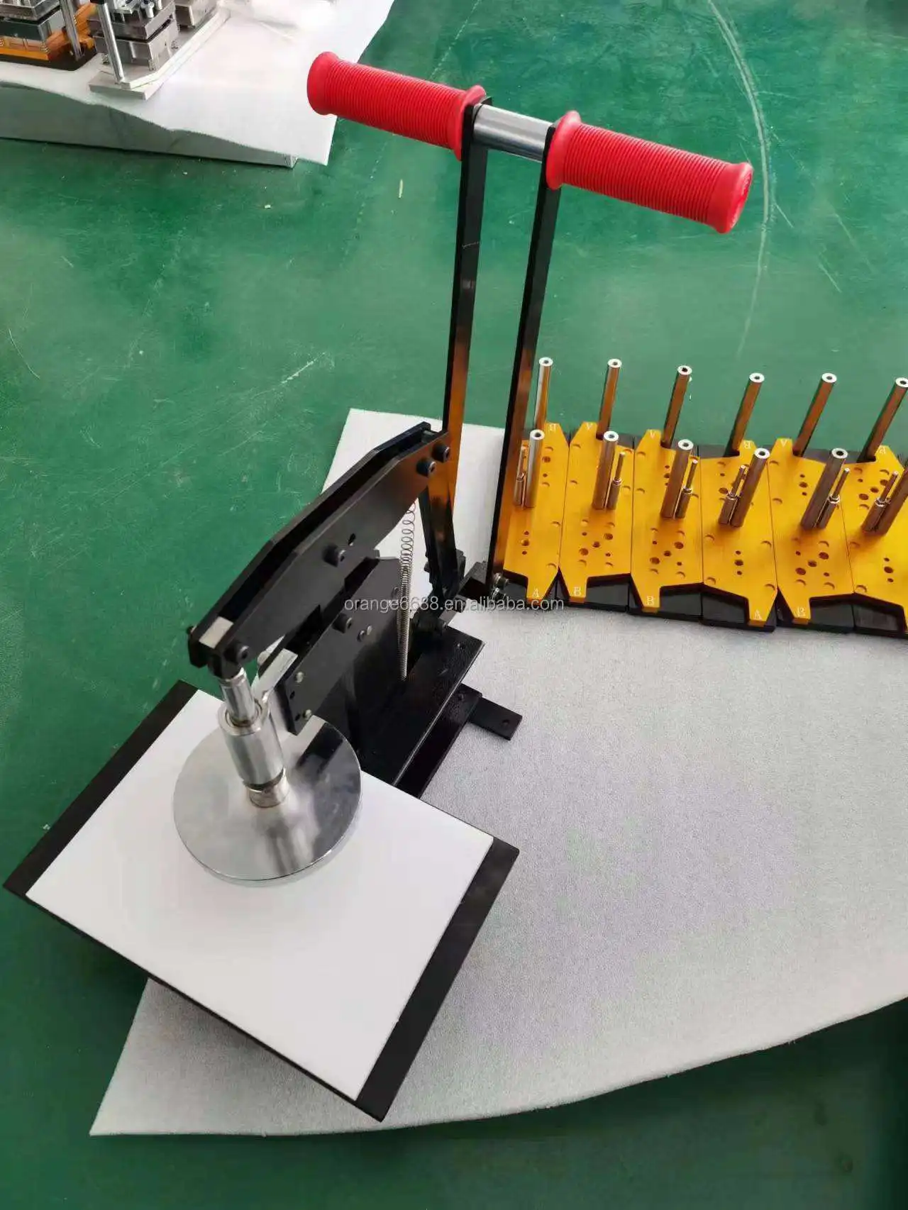 2*2 Polegada 50*50mm retângulo automático ímã de geladeira máquina ímã de geladeira que faz a máquina e cortador de papel