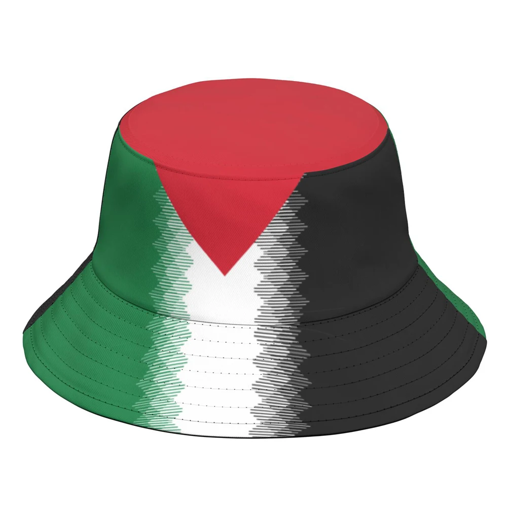 Palestine Fisherman Hat Free Custom Made Name Number Photo Palaestina Nation Flag Tate Palestina College Bucket Cap