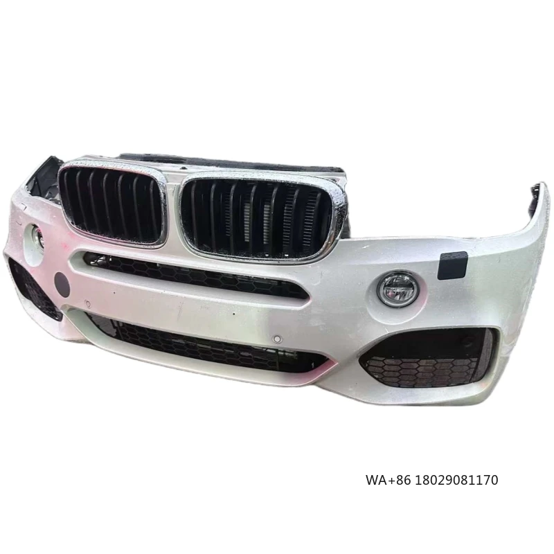 

Комплект кузова Высококачественная защита переднего бампера в стиле M Простая установка Обновление кузова из АБС-пластика Замена для X5 F15 Auto Б/у