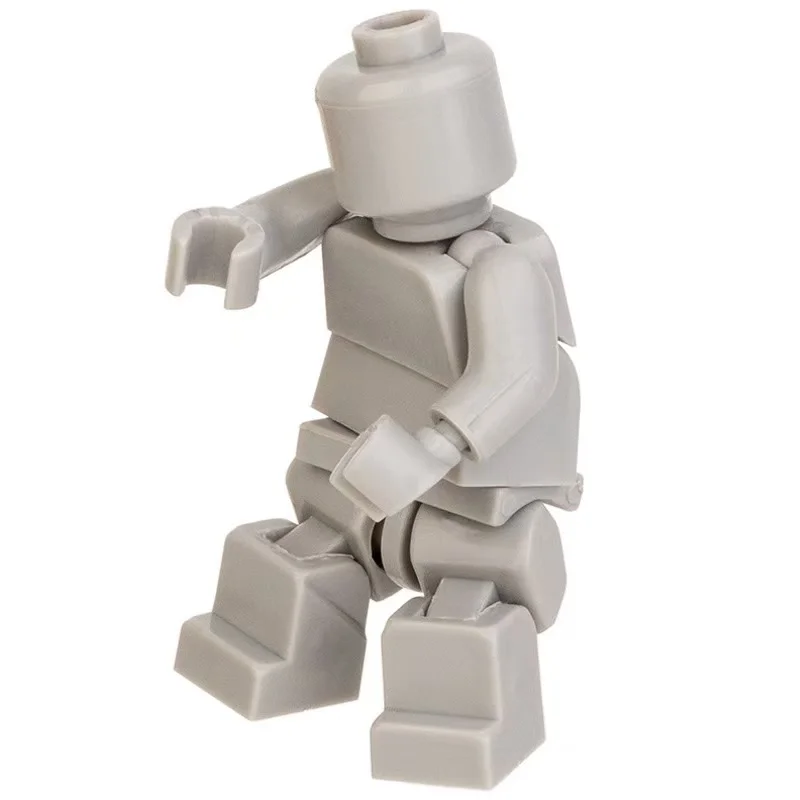 Eine Figuren-Bausteine-Figur mit einer Größe von 1,77 Zoll, beweglichen Gelenken und mehreren Farben zur Auswahl, Festivalgeschenk.