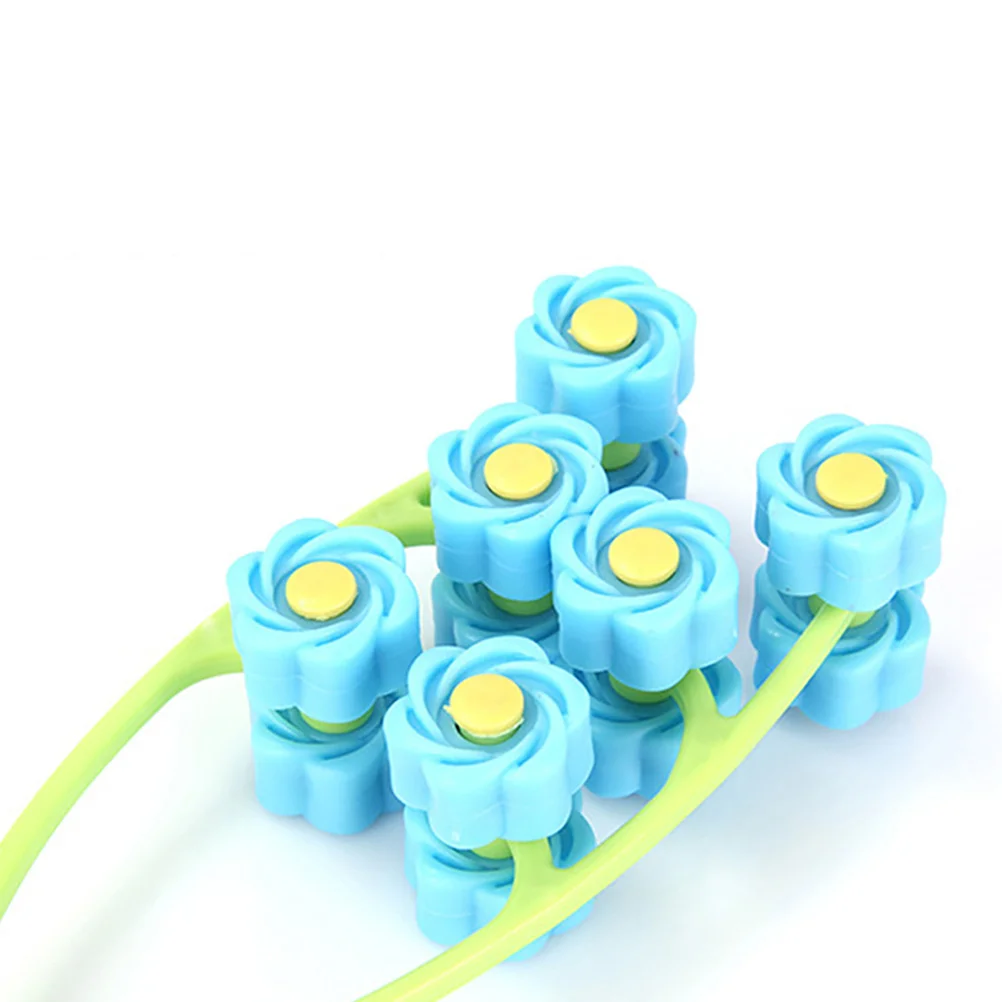 

2Pcs Face Roller Massage Tool PP Material Anti-Aging Facial Massager Chin Line Shaper Portable Reusable Home Travel Skincare