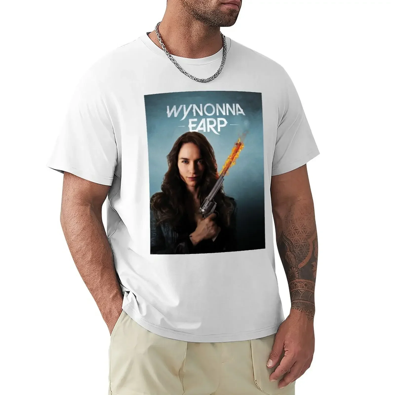 wynonna earp poster T-Shirt vintage anime shirt quick-drying customizeds oversizeds designer t shirt men