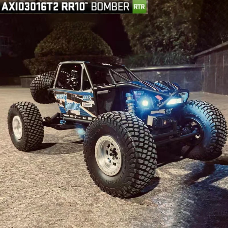 

Радиоуправляемая машина Axial RR10 4WD RTR 2.0 Ghost Pipe Frame, модель внедорожника-краулера, 2.4ГГц, AX03016