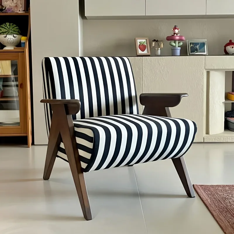 

Ретро Расслабляющее Кресло Диван Диван Одиночный Бытовой Гостиная Стиль Массив Дерева Балкон Средневековый Ленивый Досуг Дизайнерская Мебель