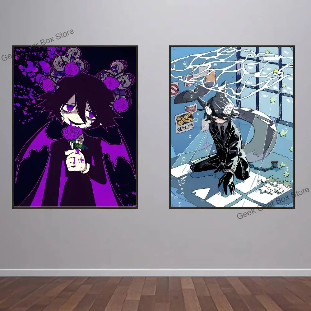 

Game O-Okegom Idate Poster Multi-Purpose Wall Art for Living Room Bedroom Office Hallway Bar Home Decor Gift