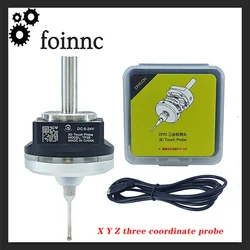 Customized Latest V6 Anti-roll 3d Touch Probe Edge Finder Centering Desktop Cnc Probe Probe Compatible With Mach3 And Grbl