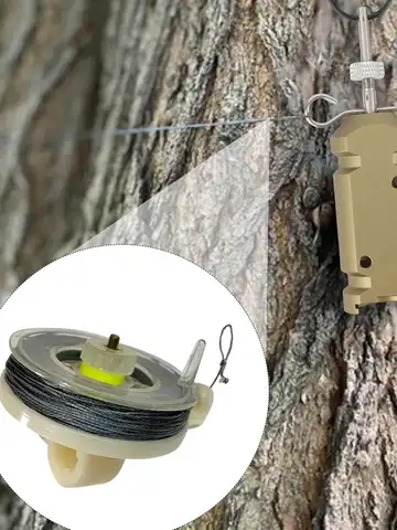 Perimeter Alarm Trip Wire Camping Perimeter Alarm Trip Line Weatherproof Early Warning Security System For Camping Outdoor