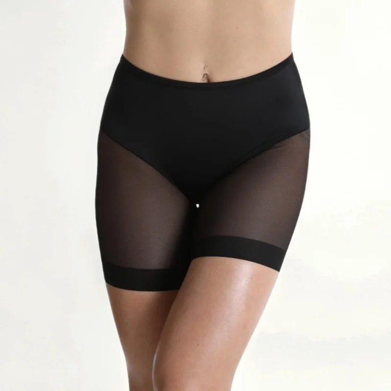 Anti atrito coxa shorts de segurança calças femininas shorts sob a saia sexy roupa interior barriga emagrecimento shaperwear calças S-3XL