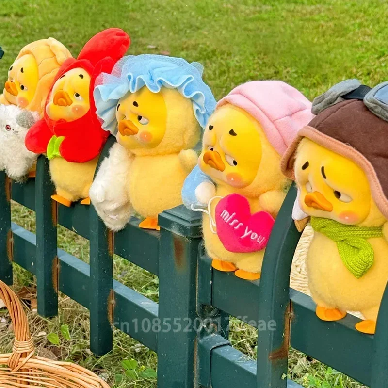 Upsetduck 2 Act Cute Duck Series Plush Doll Blind Box Toys Kawaii Action Figure Model Dolls Mystery Box Toys Surprise Gift Decor