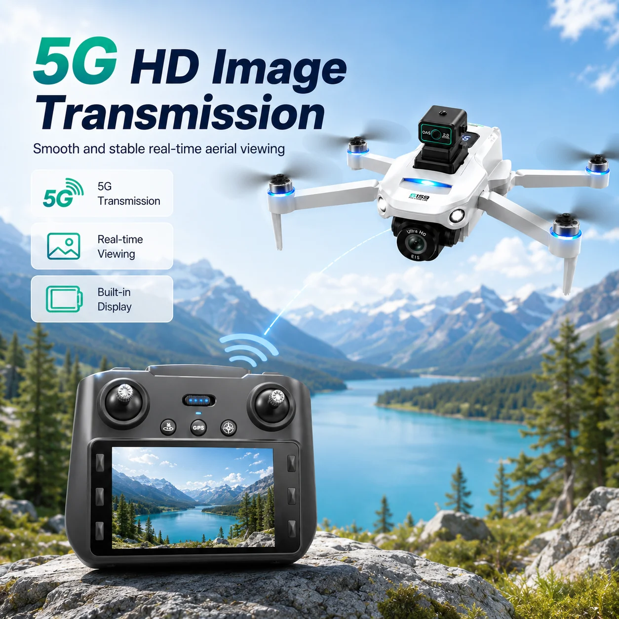 Drone GPS Intelligent avec Évi - Drone Battery Box avis et prix