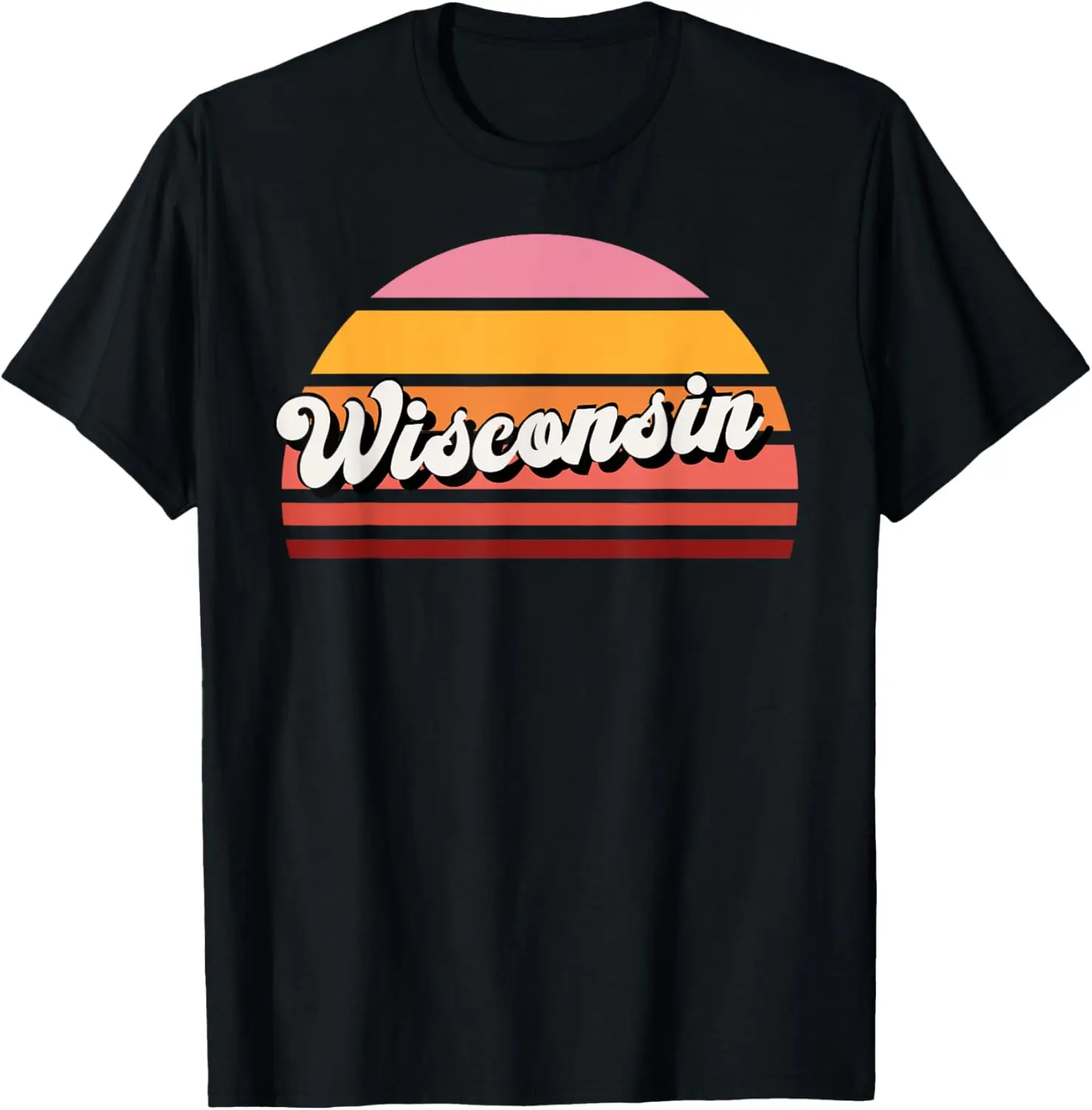 Wisconsin Home State America T-Shirt